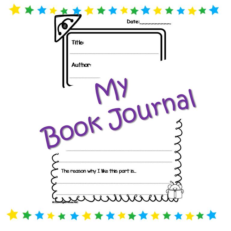 My Book Journal encourage your kids, students to enjoy reading and improve their writing